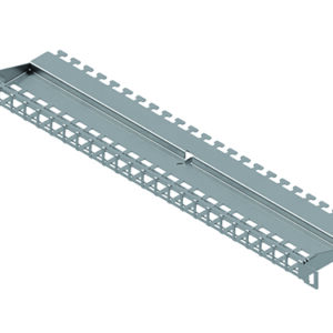 preLink®/fixLink® Panel 19'' 0,5HE, 24 x Keystone, Edelstahl