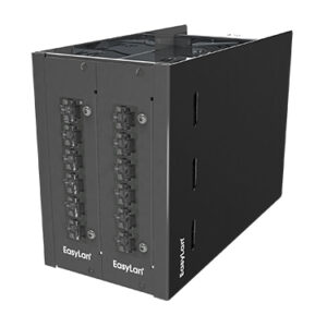 preLink® / fixLink® Side-Modulträger 3HE14TE leer, schwarz