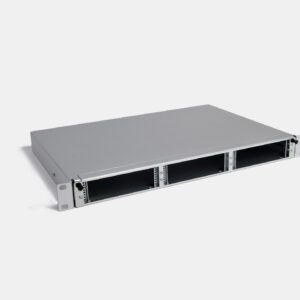 fwLine Baugruppenträger 1HE, ausziehbar, für 3 x 7TE Module, Alu