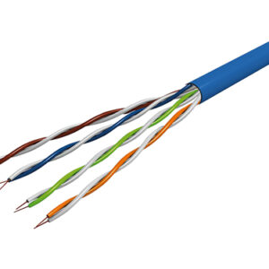 EasyLan® Datenkabel Gold, UTP, AWG 23/1, Kat.6A, 500 MHZ, Dca, blau