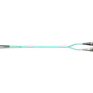 Patchkabel Fig.8 duplex LCPC-SCPC 50/125µm OM3 2.5m