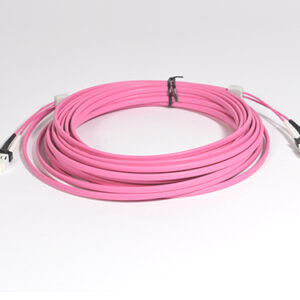 Fig.0 LED Patchkabel duplex LCPC-LCPC 50/125µm OM4 6.0m