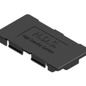Blindplatte für H.D.S.- Ausbruch, schwarz