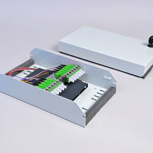 AP-Box, Flach, 6 x SCAPC, 9/125µm