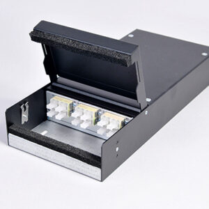 Consolidation Box, Stahl, 24 x LCPC, 62.5/125µm OM1 (6xLCPC quad)