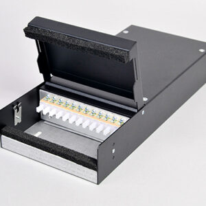 Consolidation Box, Stahl, 4 x SCPC, 62.5/125µm OM1