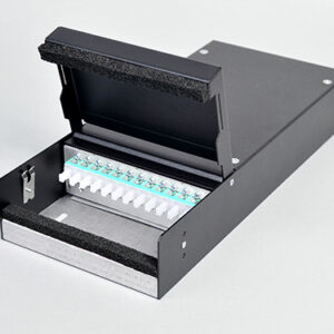 Consolidation Box, Stahl, 12 x SCPC, 50/125µm OM3