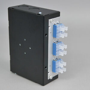Hutschienen Box, Stahl, 24 x LCPC, 9/125µm (6xLCPC quad)