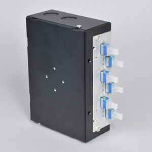 Hutschienen Box, Stahl, 8 x LCPC, 9/125µm (4xLCPC duplex)
