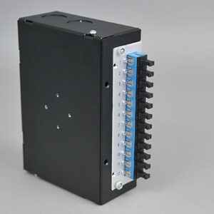 Hutschienen Box, Stahl, 6 x SCPC, 9/125µm