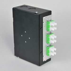 Hutschienen Box, Stahl, 12 x SCAPC, SM (6xSCAPC duplex)