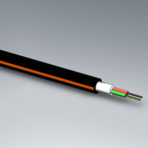 Bündeladerkabel, Outdoor, 2x12, 9/125µm, Fca, schwarz