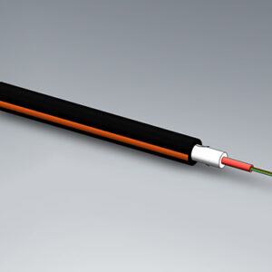 Bündeladerkabel, Outdoor-Z, 1x12, 50/125µm OM3, Fca, schwarz