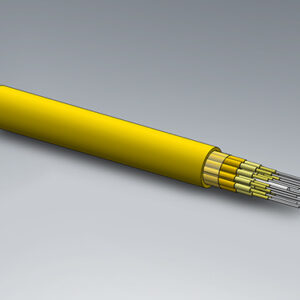 H&S Breakout, 1.4mm, 24x1, 9/125µm A2, Cca, gelb