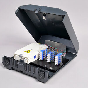 Venus-Box mit Schloss, 6 x SCPC, 9/125µm