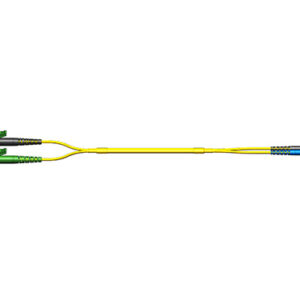 Patchkabel Fig.0, 2.0mm, E2000APC-LCPC, 9/125µm, 1.5m
