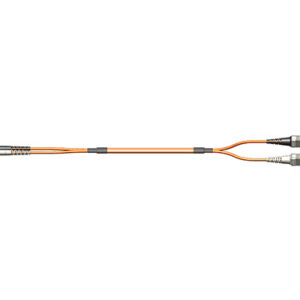 Patchkabel Fig.0, 2.0mm, LCPC-SCPC, 62.5/125µm OM1, 3.0m