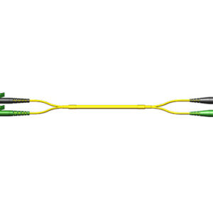 Patchkabel Fig.0, 2.0mm, E2000APC-FCAPC, 9/125µm, 1.0m