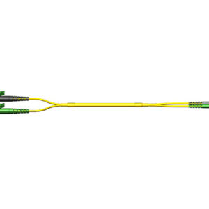 Patchkabel Fig.0, 2.0mm, E2000APC-LCAPC, 9/125µm, 2.0m