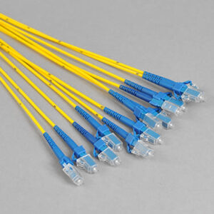 Steckermontage Optipack Fanout, 1.7mm, 24 x LCPC 9/125µm