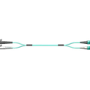 Patchkabel Fig.8, 2.0mm, E2000PC-SCPC, 50/125µm OM3, 10.0m