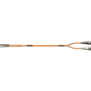Patchkabel Fig.8, 2.0mm, LCPC-SCPC, 62.5/125µm OM1, 5.0m