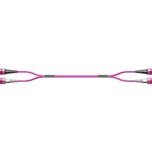 Patchkabel Fig.8, 2.0mm, SCPC-SCPC, 50/125µm OM4, 2.0m