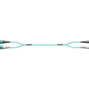 Patchkabel Fig.8, 2.0mm, SCPC-STPC, 50/125µm OM3, 1.0m