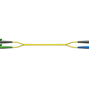 Patchkabel Fig.8, 2.0mm, E2000APC-STPC 9/125µm 10.0m
