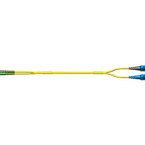 Patchkabel Fig.8, 2.0mm, LCAPC-SCPC, 9/125µm, 2.0m