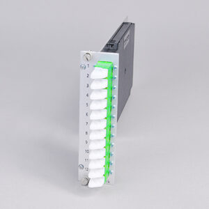 Einschubmodul 7TE , 12 x E2000APC, 9/125µm, H&S