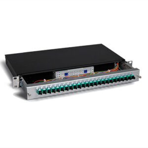 KEV 1HE Aluminium, 2 x SCPC 50/125µm, OM3