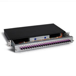 KEV 1HE Aluminium, 2 x SCPC, 50/125µm OM4