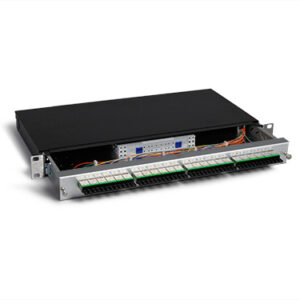 KEV 1HE Aluminium, 12 x E2000APC, 9/125µm, Compact, H&S