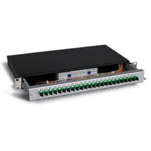 KEV 1HE Aluminium, 6 x E2000APC, 9/125µm, H&S
