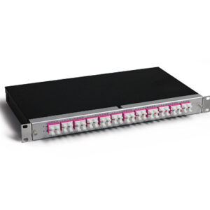 KEV 1HE Aluminium, 96 x LCPC, OM4 (24xLCPC quad)