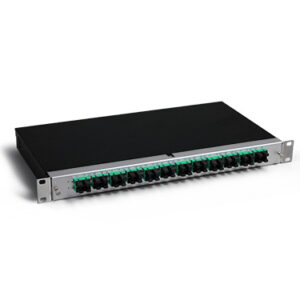 KEV 1HE Aluminium, 36 x SCPC, OM3 (18xSCPC duplex)