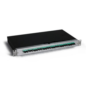 KEV 1HE Aluminium, 12 x SCAPC, SM (6xSCAPC duplex)