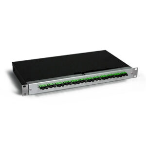 KEV 1HE Aluminium, 24 x SCAPC, SM (12xSCAPC duplex)