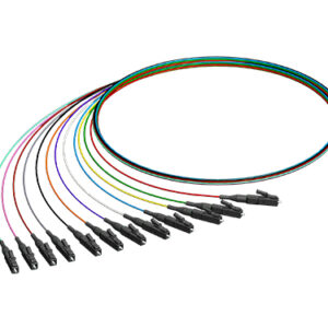 Pigtail-Set 12 x LCPC, 50/125µm OM4, 2.0m
