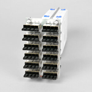Einschubmodul 14TE, 48 x E2000PC, 62.5/125µm OM1 (24 x E2000PC Compact) H&S