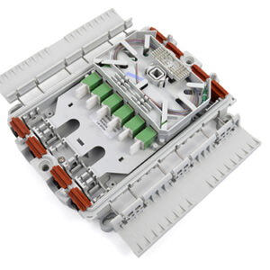 Patch- / Spleissbox mini, 10 x E2000APC, 9/125µm, H&S