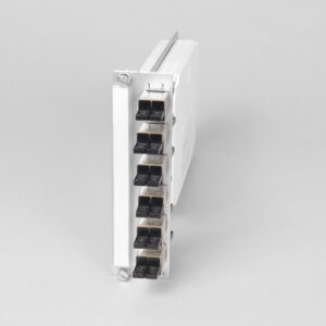 Einschubmodul 7TE, 12 x E2000PC, 62.5/125µm OM1, H&S (6xE2000PC Compact)