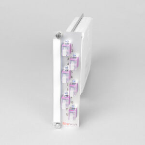 Einschubmodul 7TE, 8 x LCPC, 50/125µm OM4 (4xLCPC duplex)