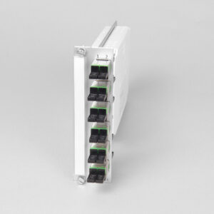 Einschubmodul 7TE, 12 x E2000APC, 9/125µm, H&S (6xE2000APC Compact)