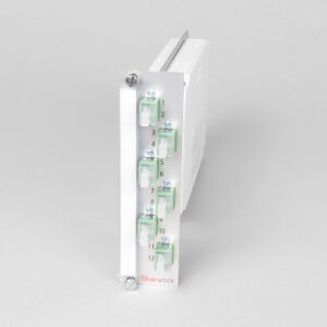 Einschubmodul 7TE, 8 x LCAPC, 9/125µm (4xLCAPC duplex)