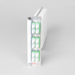 Einschubmodul 7TE, 12 x SCAPC, 9/125µm (6xSCAPC duplex)