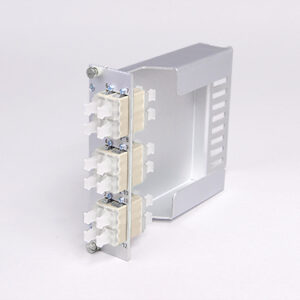 Einschubmodul 7TE, 24 x LCPC, OM1, mit Überlängenfach (6xLCPC quad)
