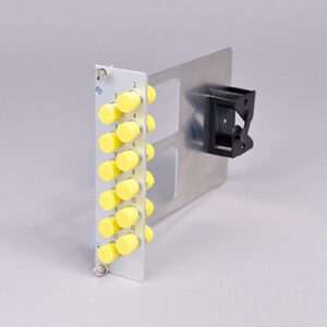 Einschubmodul 7TE, 6 x FCAPC, SM, mit Bügel