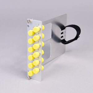 Einschubmodul 7TE, 12 x FCAPC, SM, mit Klett